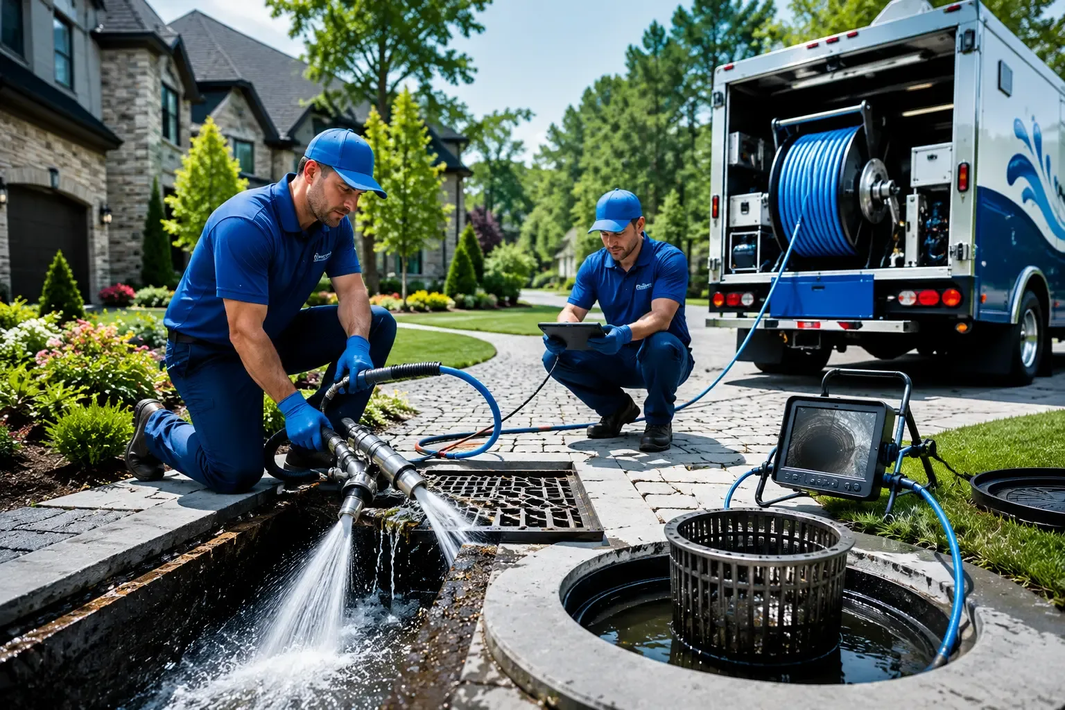 Local outdoor drain cleaning professionals in Piney Creek, NC